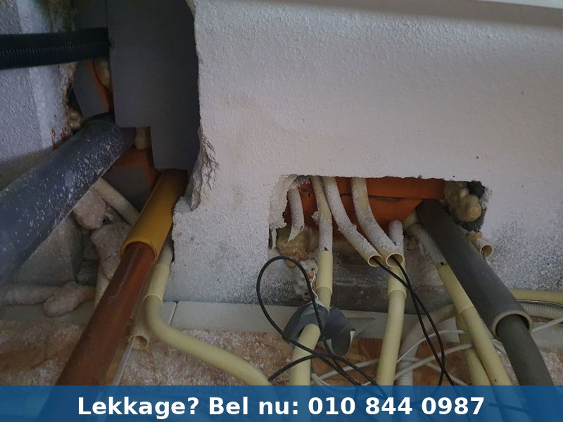 Infrarood beeld van het probleemgebied - casus-waterleiding-alphen-aan-den-rijn